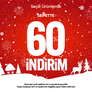 Sepette %60 İndirim