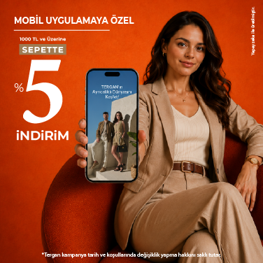 Mobil Uygulama 5 İndirim !