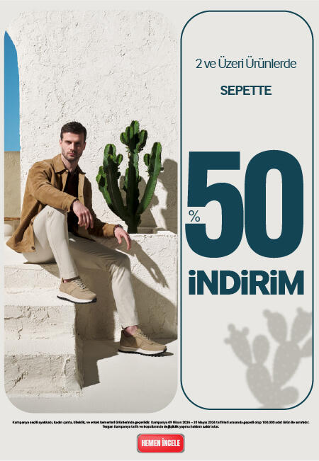 Yeni Sezon Erkek %50