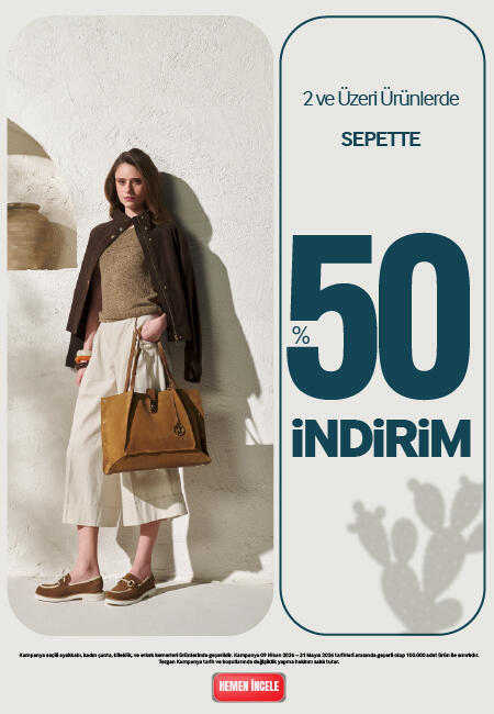 Kadın Yeni Sezon % 50
