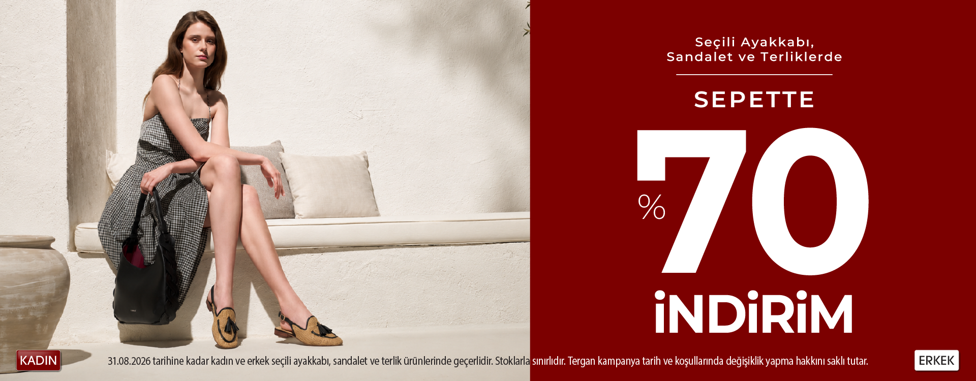 Sepette 50-60-70 İndirim