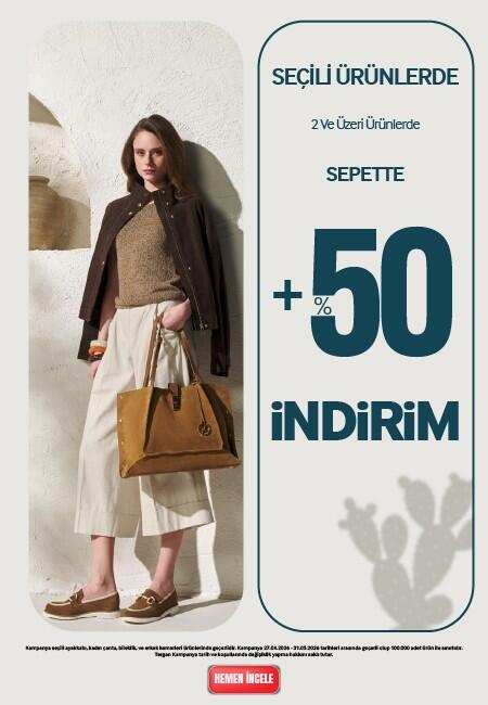 Kadın Yeni Sezon % 50