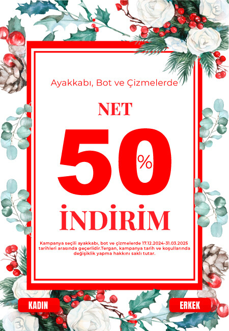 16 -31 Aralık Ayakkabı % 50