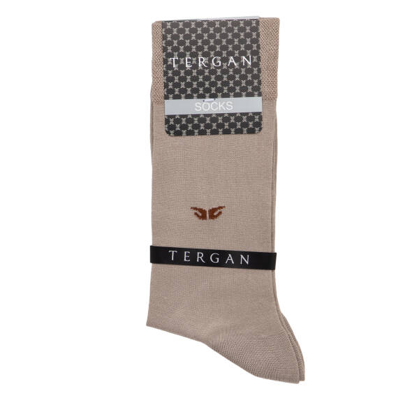 Bej Bambu Erkek Çorap - E26I1CR20322-D67 - 1