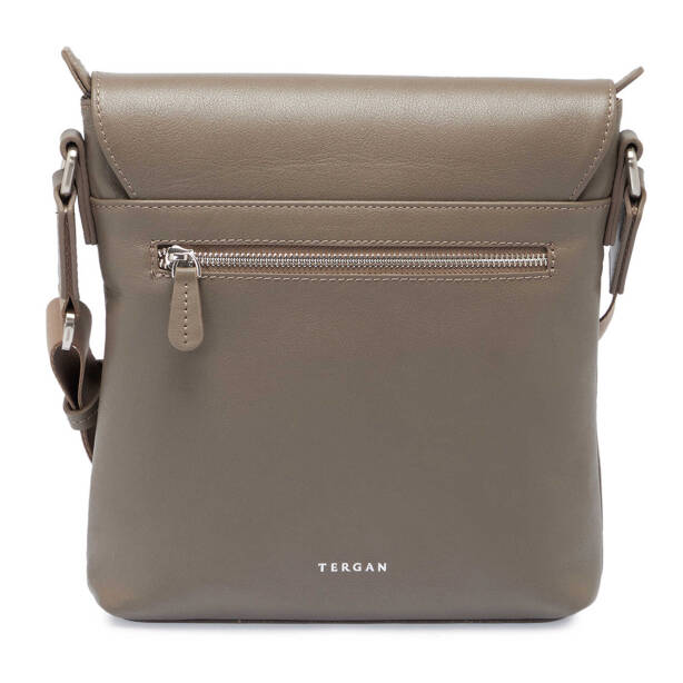 Bej Deri Erkek Çapraz Askılı Çanta - S1AC00021516-B56 - Tergan