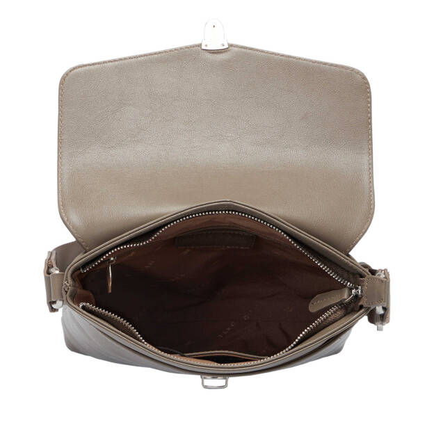 Bej Deri Erkek Çapraz Askılı Çanta - S1AC00021516-B56 - Tergan