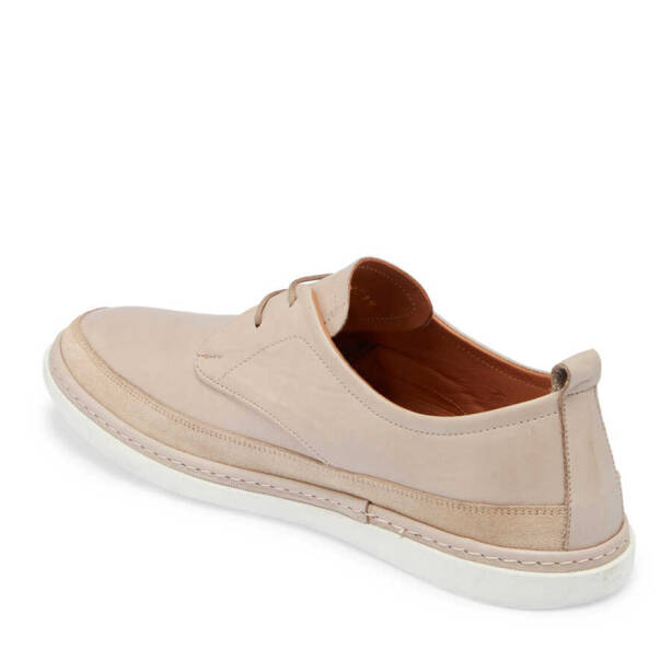 Bej Deri Erkek Casual Ayakkabı - E24I1AY56632-A25 - 2