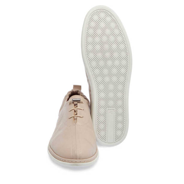 Bej Deri Erkek Casual Ayakkabı - E24I1AY56634-A25 - 4