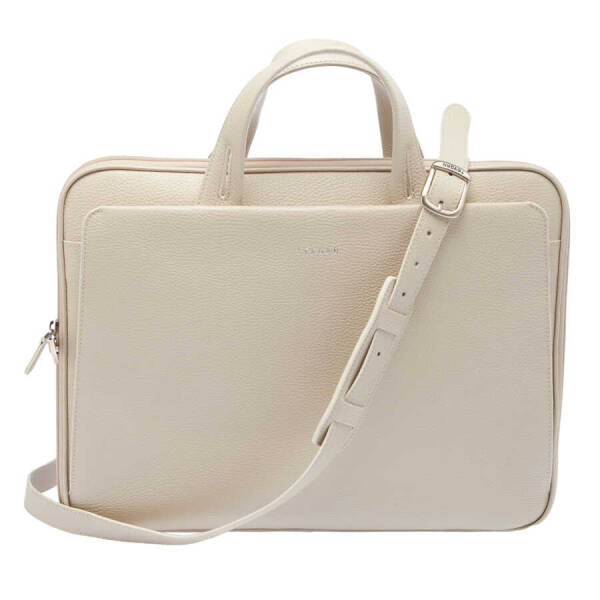 Bej Deri Erkek Evrak Çantası - S1EV00021269-P8S - 3