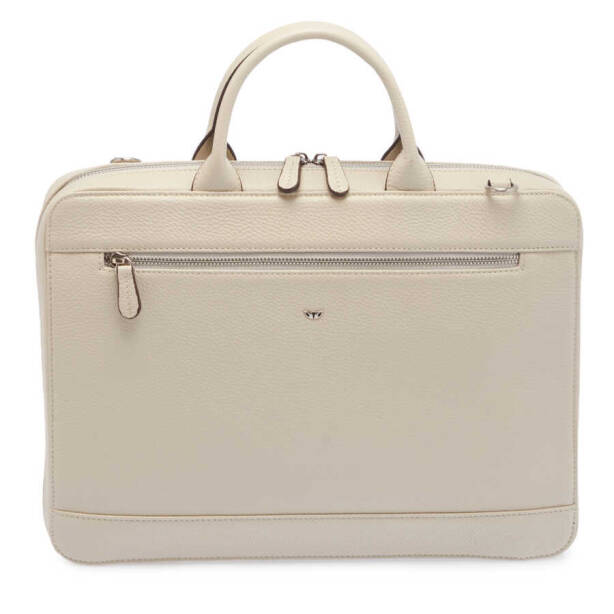 Bej Deri Erkek Evrak Çantası - S1EV00032171-B19 