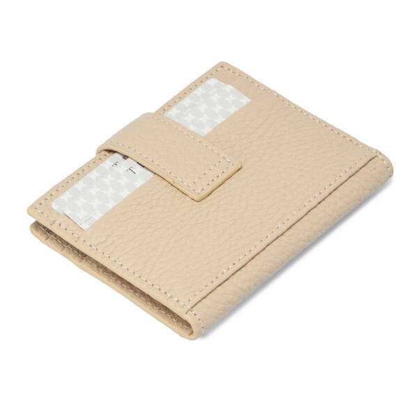 Bej Deri Erkek Kredi Kartlık - S1KK00001617-V4A - 3