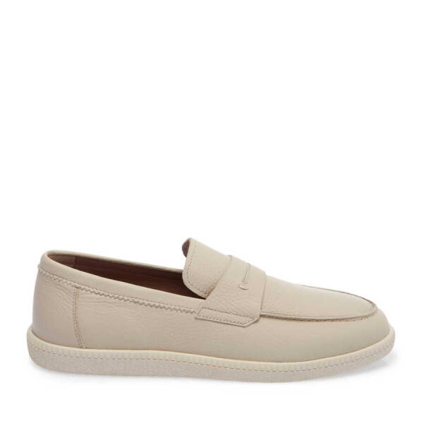 Bej Deri Erkek Loafer - E24I1AY56705-B19 - 3
