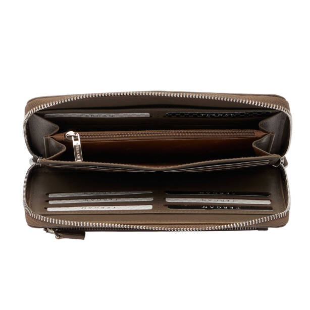 Bej Deri Erkek Portföy Çantası - S1PC00001667-B56 - 4