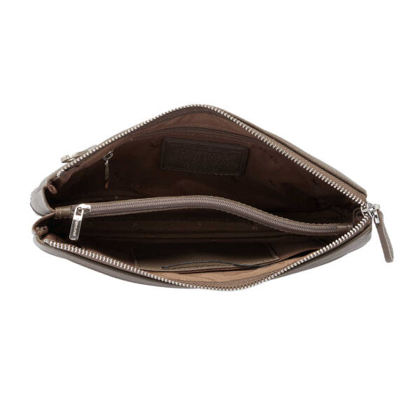 Bej Deri Erkek Portföy Çantası - S1PC00021519-V4B - 5