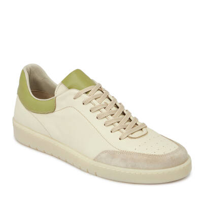  Bej Deri Erkek Sneaker - E24I1AY56687-A25 