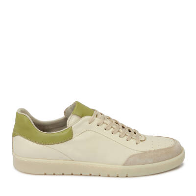  Bej Deri Erkek Sneaker - E24I1AY56687-A25 - 3