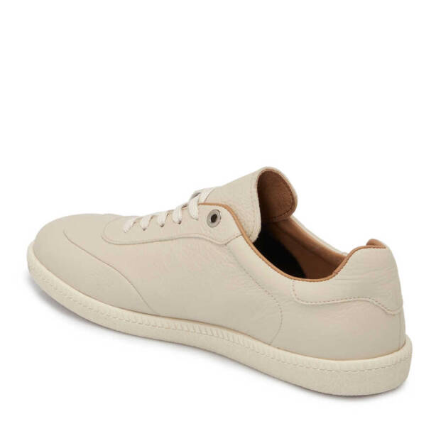 Bej Deri Erkek Sneaker - E24I1AY56704-B19 - 2