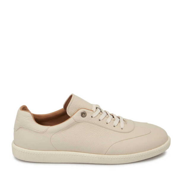 Bej Deri Erkek Sneaker - E24I1AY56704-B19 - 3