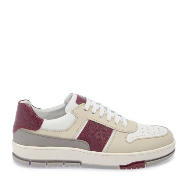 Bej Deri Erkek Sneaker - E24I1AY56731-A25 - 4