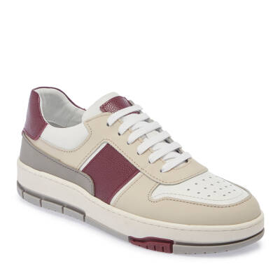  Bej Deri Erkek Sneaker - E24I1AY56731-A25 