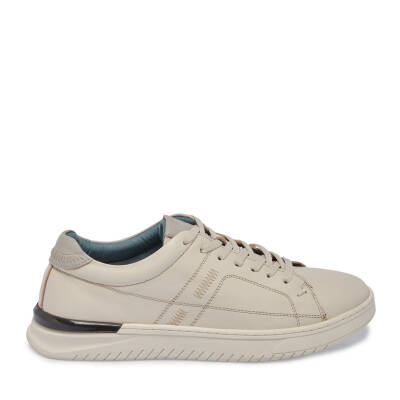 Bej Deri Erkek Sneaker - E24I1AY56835-A25 - 3