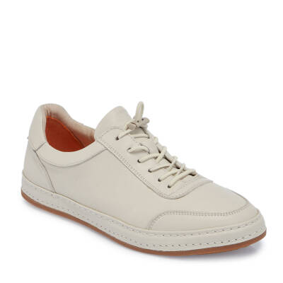 Bej Deri Erkek Sneaker - E25I1AY57179-A25 