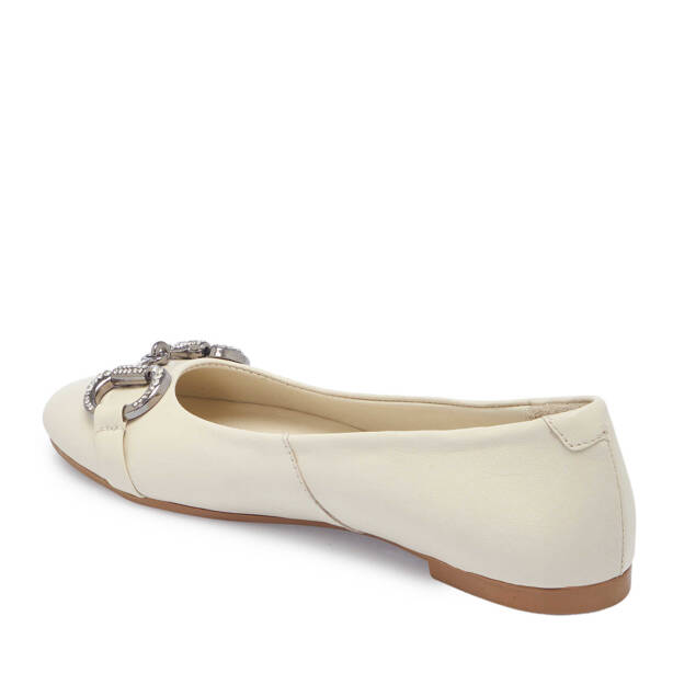 Bej Deri Kadın Babet - K24I1BB67452-A25 - 2