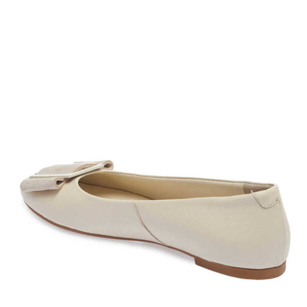 Bej Hakiki Deri Kadın Babet - K24I1BB67454-A25 - 3