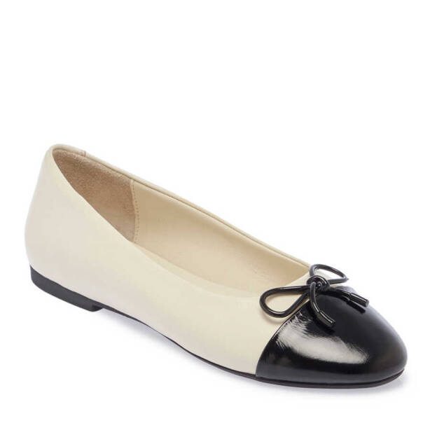 Bej Hakiki Deri Kadın Babet - K24I1BB67455-U2U - 2