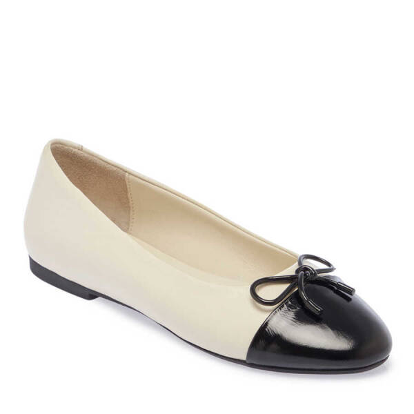 Bej Hakiki Deri Kadın Babet - K24I1BB67455-U2U - 2