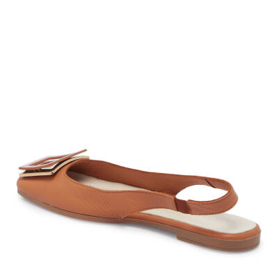  Bej Deri Kadın Babet - K24I1BB67456-L8R - 2