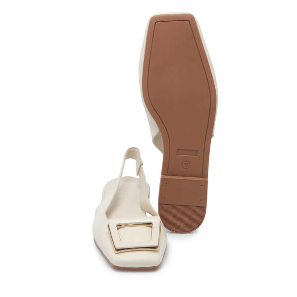 Bej Hakiki Deri Kadın Babet - K24I1BB67456-U2V - 4