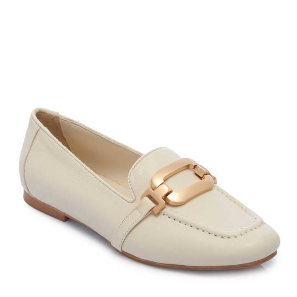 Bej Deri Kadın Babet - K25I1AY67846-A25 - 1