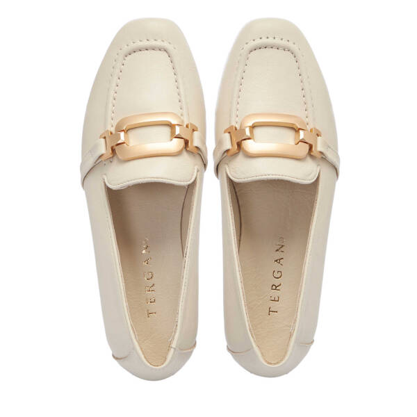 Bej Deri Kadın Babet - K25I1AY67846-A25 - 5