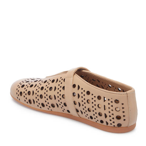 Bej Hakiki Deri Kadın Babet - K25I1AY67900-A25 - 3