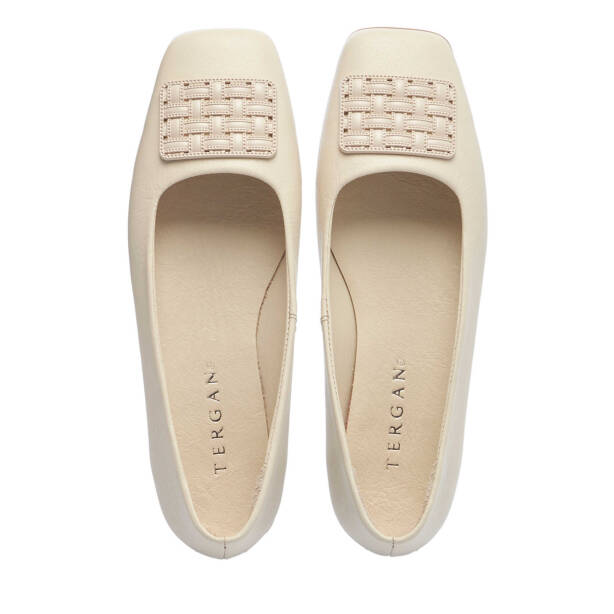 Bej Hakiki Deri Kadın Babet - K25I1BB67847-A25 - 5