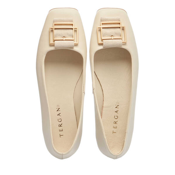 Bej Hakiki Deri Kadın Babet - K25I1BB67851-A25 - 5