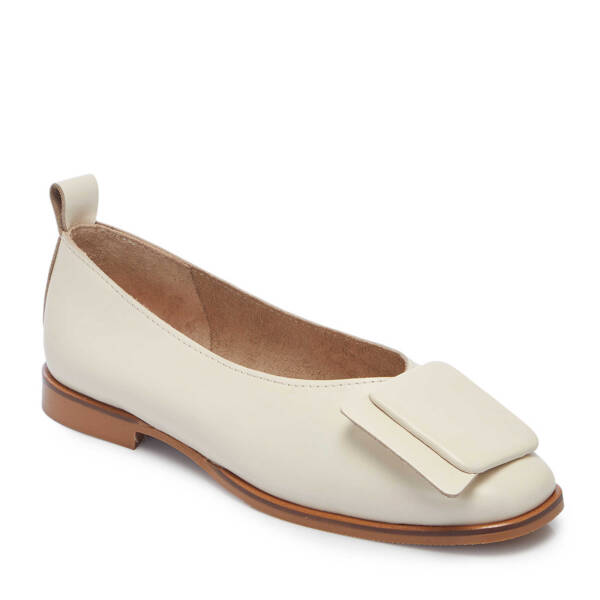 Bej Deri Kadın Babet - K25I1BB68048-A25 - 1