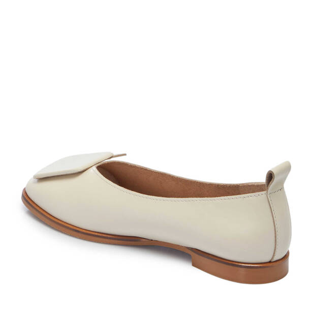 Bej Deri Kadın Babet - K25I1BB68048-A25 - 2