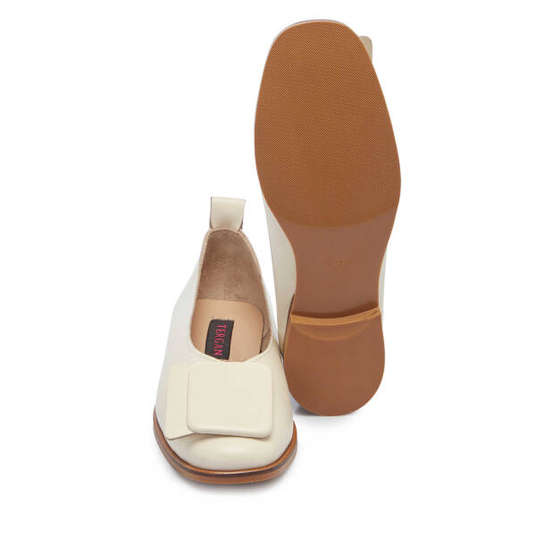 Bej Deri Kadın Babet - K25I1BB68048-A25 - 4