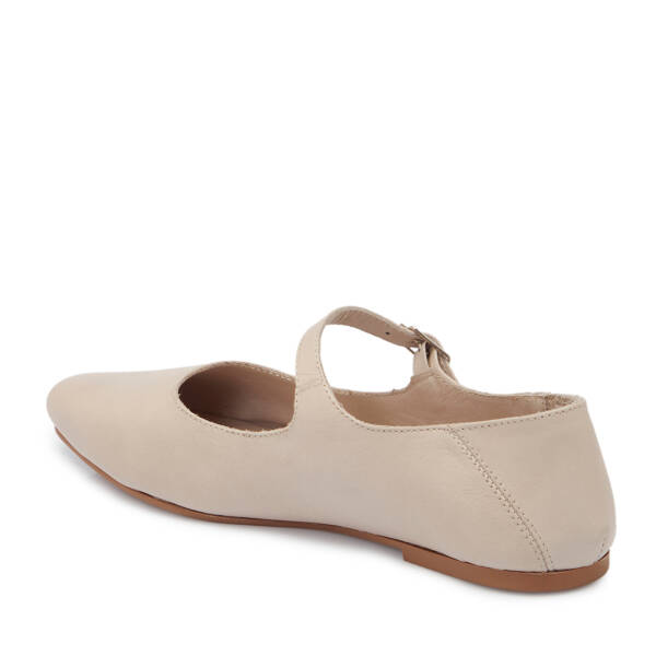 Bej Deri Kadın Babet - K25S1BB68352-Q5Q - 2