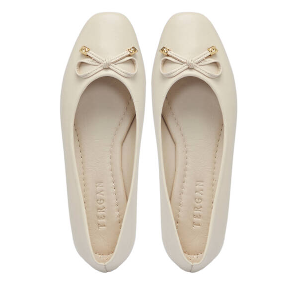 Bej Deri Kadın Babet - K25S1BB68353-A25 - 5