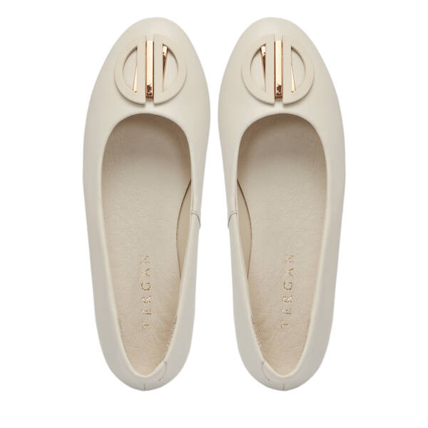 Bej Deri Kadın Babet - K25S1BB68364-A25 - 5