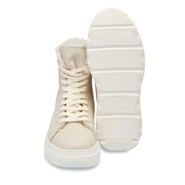 Bej Deri Kadın Bot - K23K1BT66918-B19 - 4