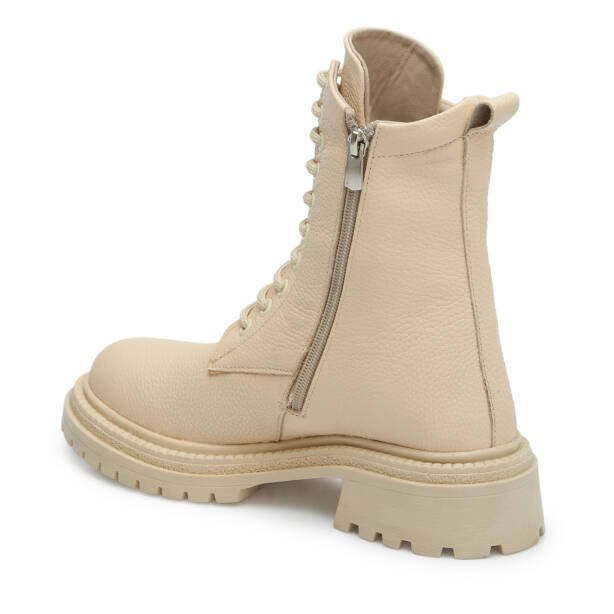 Bej Hakiki Deri Kadın Bot - K25K1BT68146-B19 - 4