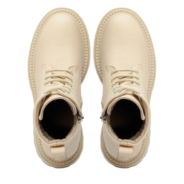 Bej Hakiki Deri Kadın Bot - K25K1BT68146-B19 - 6