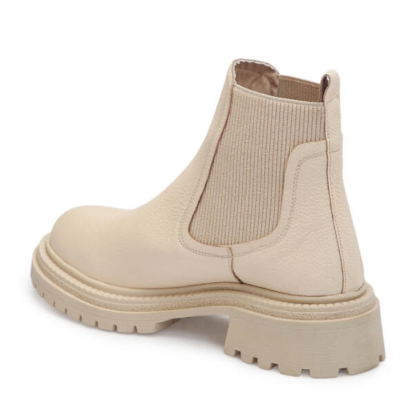 Bej Deri Kadın Bot - K25K1BT68147-B19 - 2