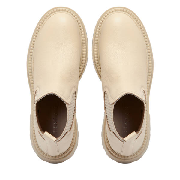 Bej Deri Kadın Bot - K25K1BT68147-B19 - 5