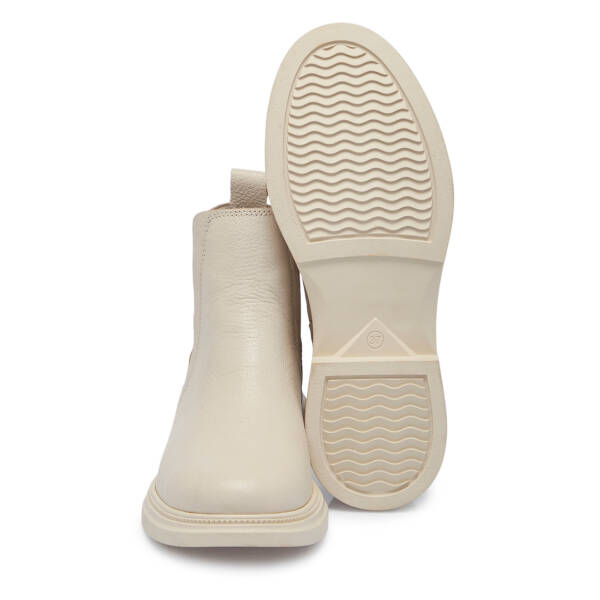 Bej Deri Kadın Bot - K25K1BT68309-B19 - 4