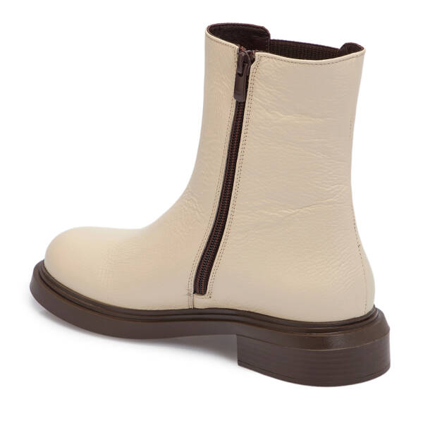 Bej Deri Kadın Bot - K25K1BT68347-B19 - 2